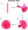 12pcs White Paper Pom Poms Decorations for Party Ceiling Wall Hanging Tissue Flowers Decorations - 1 Color of 12 Inch, 10 Inch
